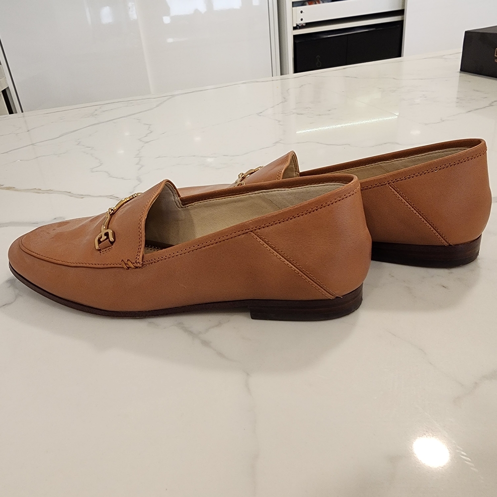 Tan Leather Loafers